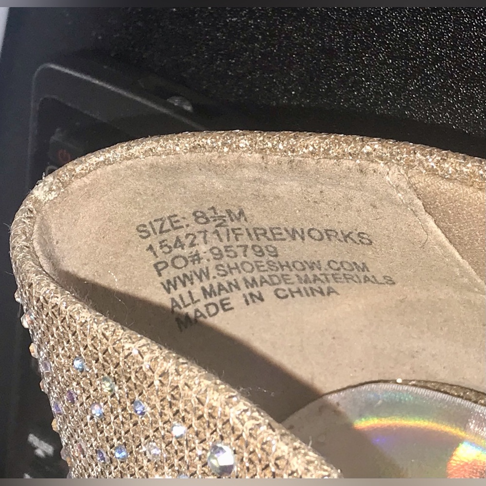 Glittery Rhinestone Heels - Picture 9 of 9